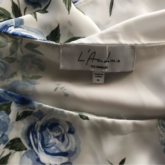 L’academie Floral off-shoulder Bodysuit - Picture 5 of 12